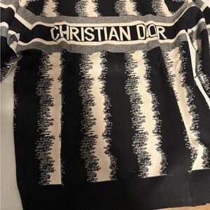 Dior Monochrome Striped Men's Sweater